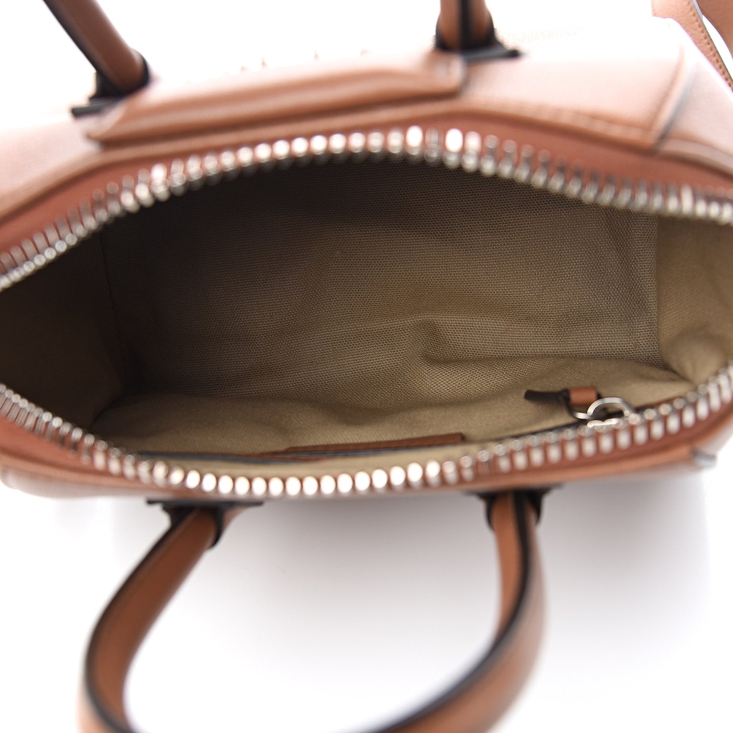 Sugar Goatskin Mini Antigona Caramel