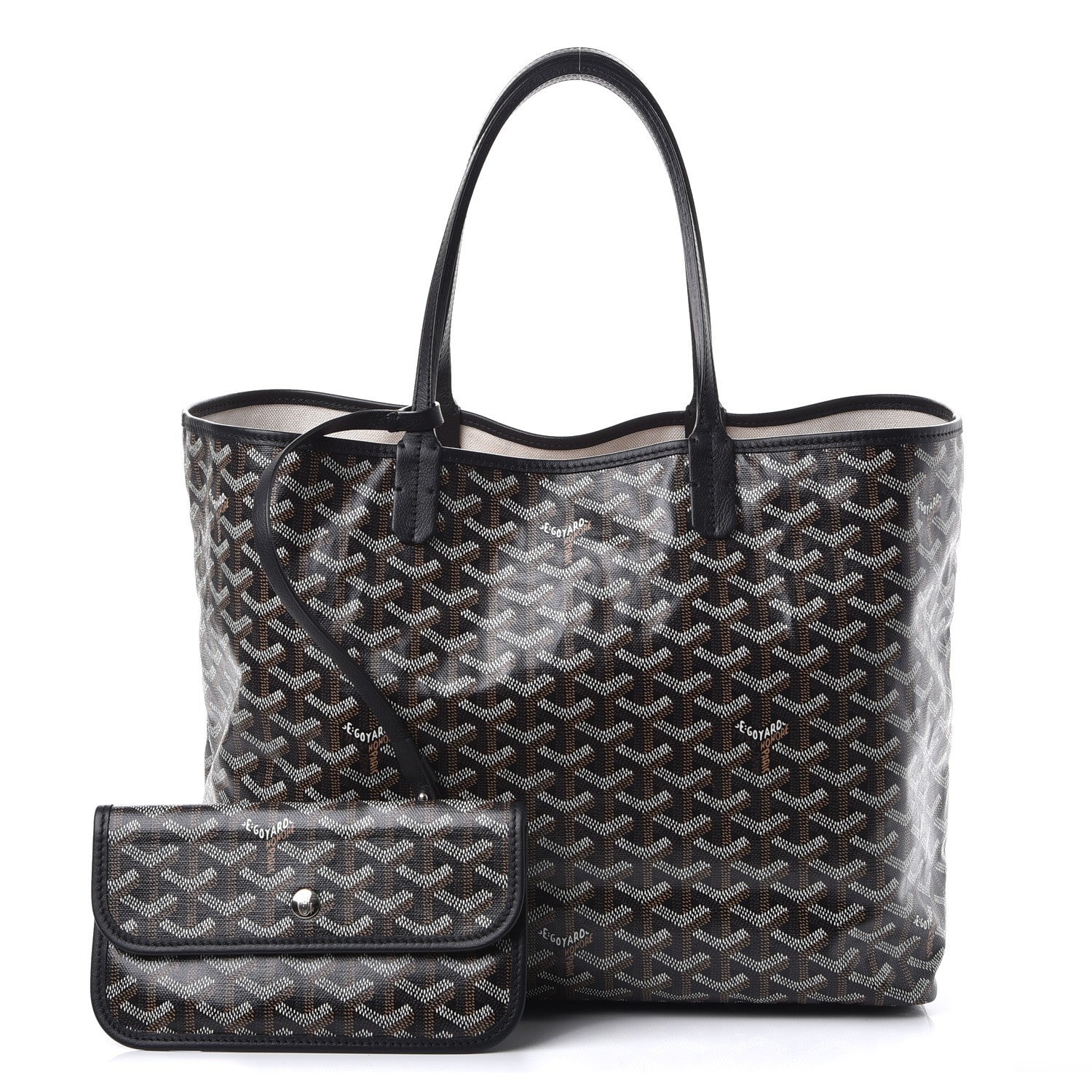 Goyard Goyardine Saint Louis PM Black 1 of 13