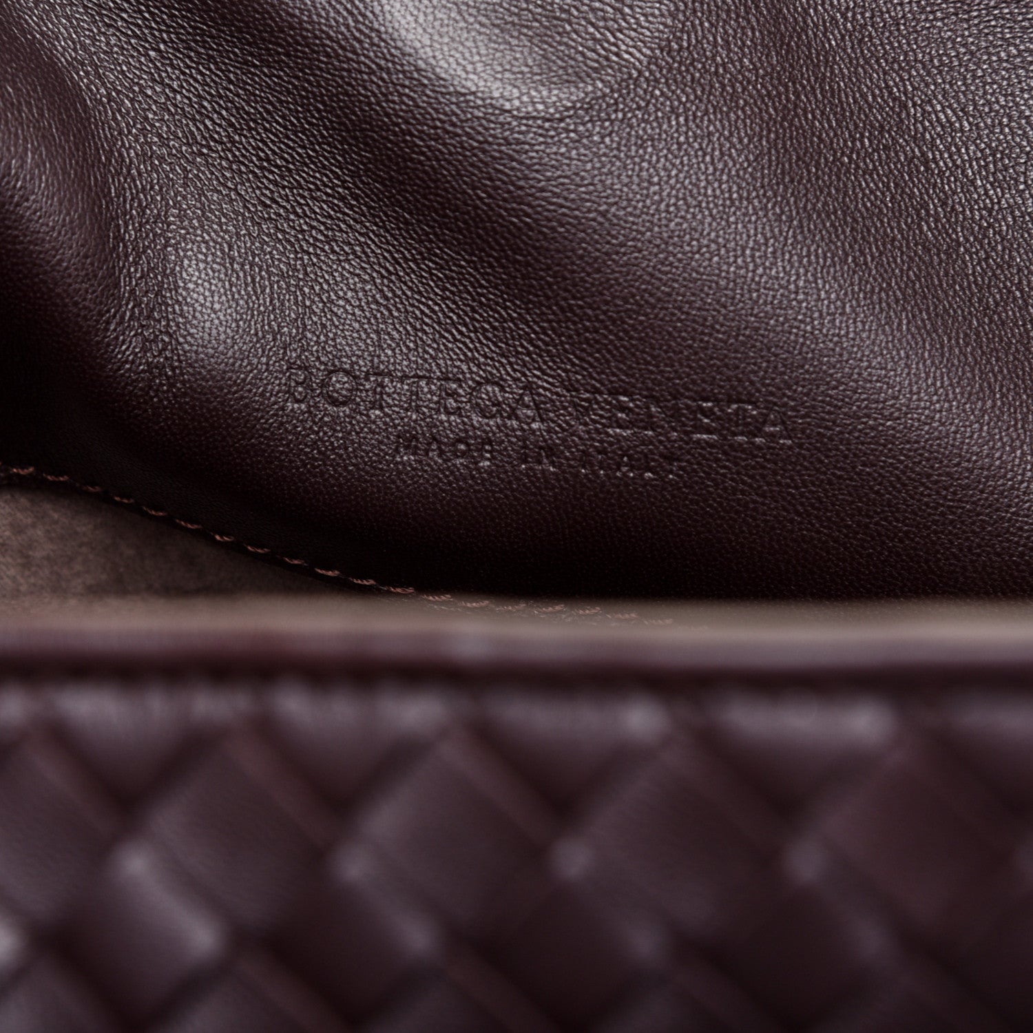 Bottega Veneta Nappa Intrecciato Parachute Bag Ebano 8 of 10