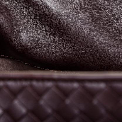 Bottega Veneta Nappa Intrecciato Parachute Bag Ebano 8 of 10