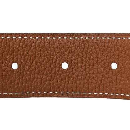 Hermes Box Togo 32mm H Belt 100 40 Black Gold 4 of 6