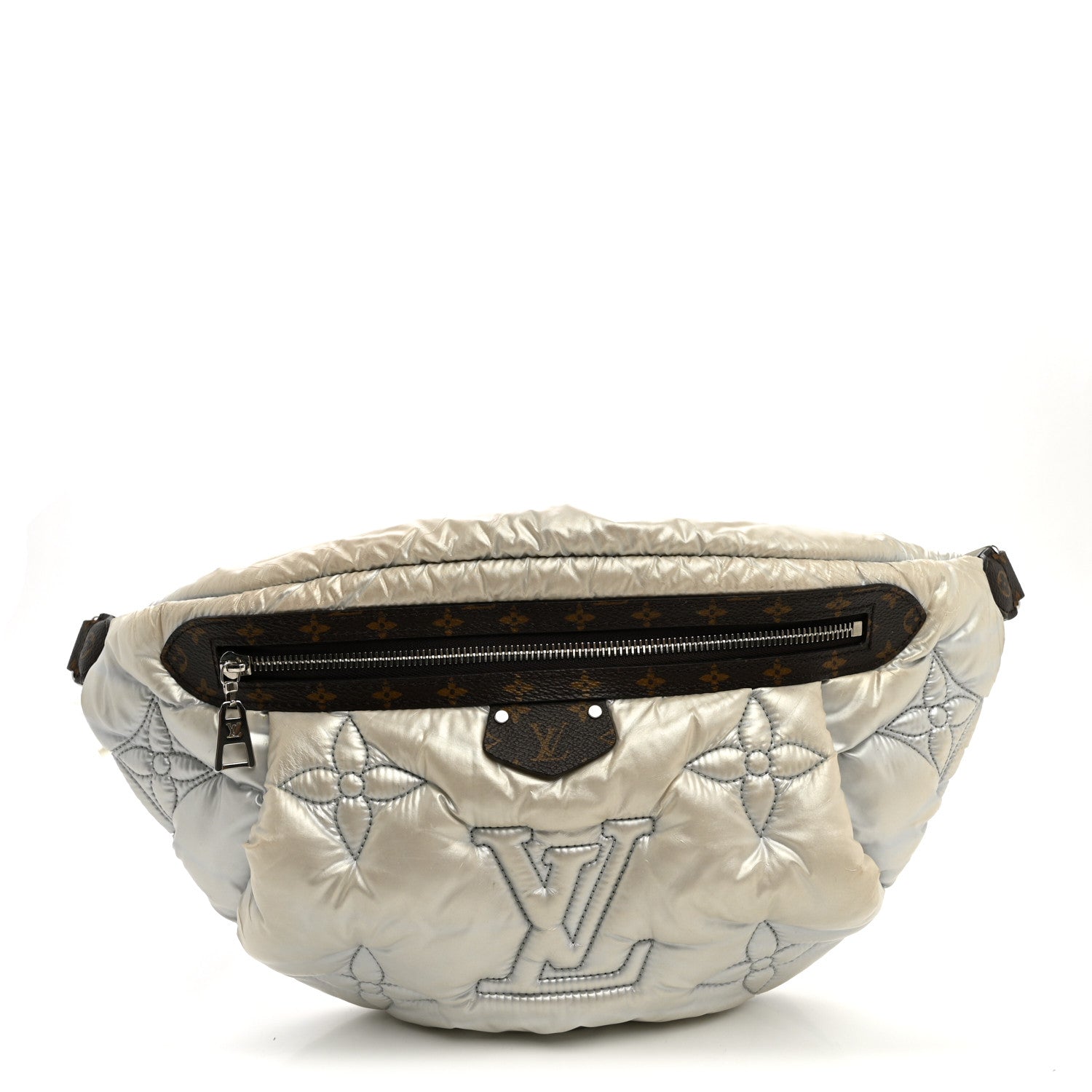 Louis Vuitton Econyl Monogram Pillow Bumbag Silver 1 of 9