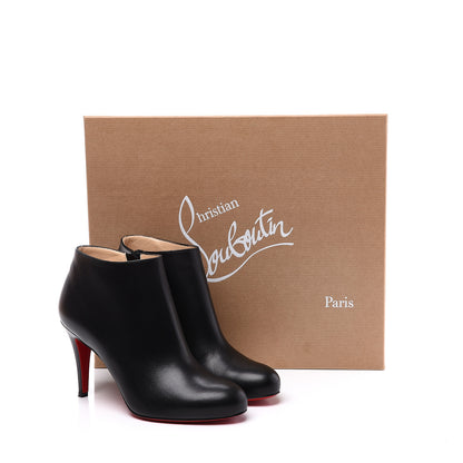 Christian Louboutin Calfskin Belle 85 Ankle Boots 37 Black 12 of 12