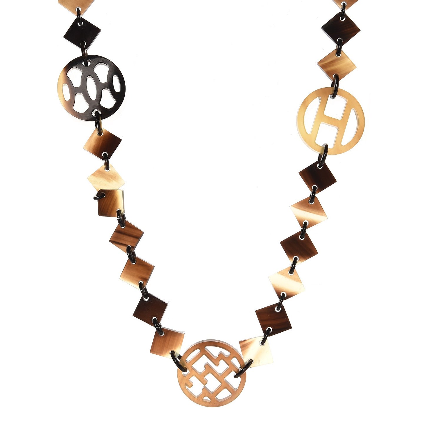 Buffalo Horn Lacquer Lena Necklace