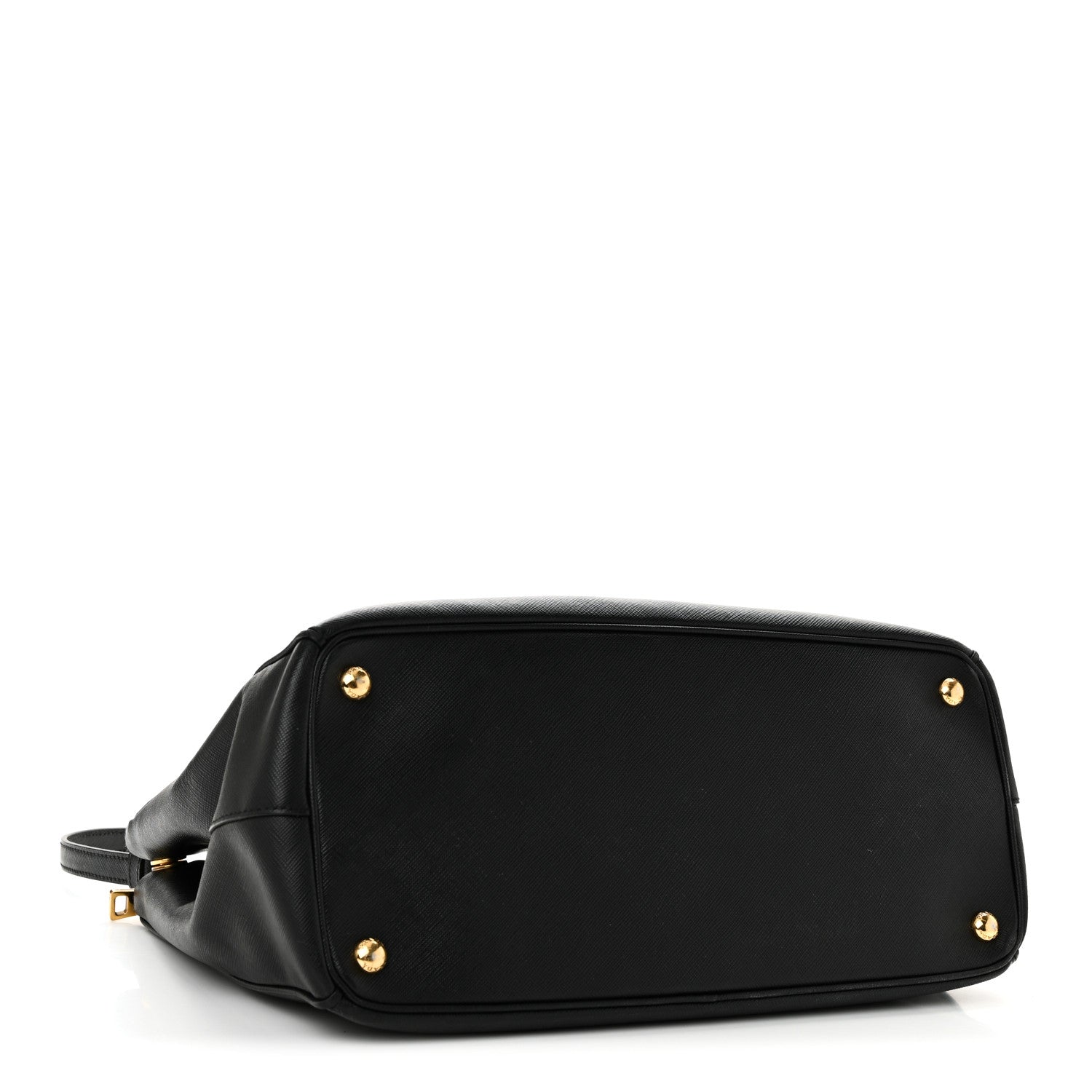 Prada Saffiano Medium Galleria Double Zip Tote Black 4 of 9