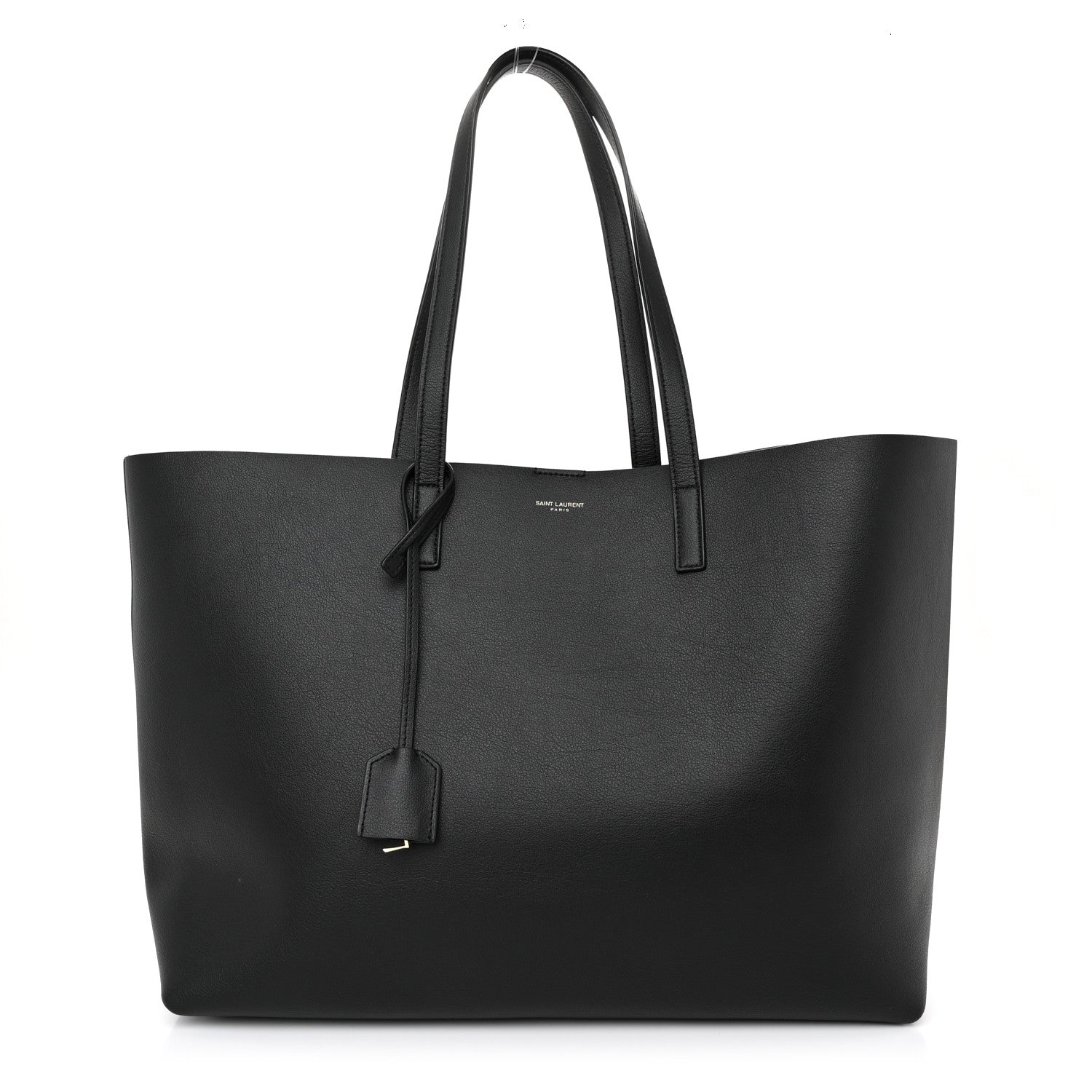 Saint Laurent Calfskin Large Shopping Tote Black 1 of 11