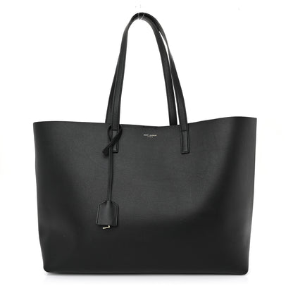 Saint Laurent Calfskin Large Shopping Tote Black 1 of 11