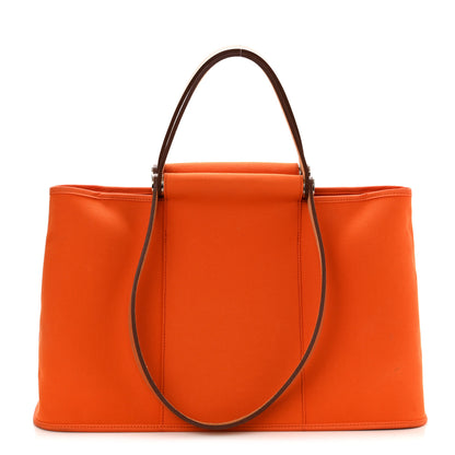 Hermes Toile Cabag 39 Orange 1 of 10