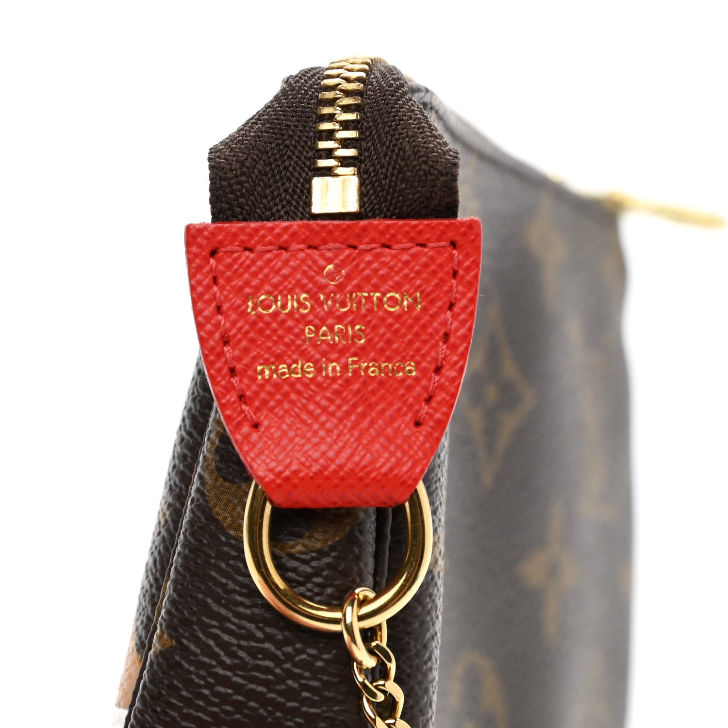 Louis Vuitton Monogram 2018 Christmas Animation Mini Cats Pochette Accessories 7 of 8