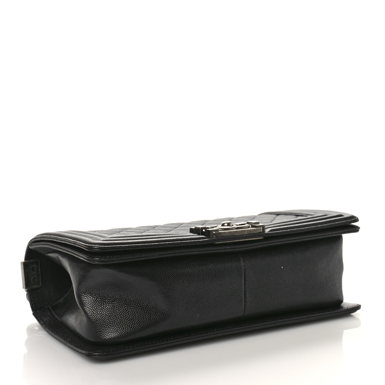 Chanel Caviar Quilted Medium Boy Flap Black 4 of 12