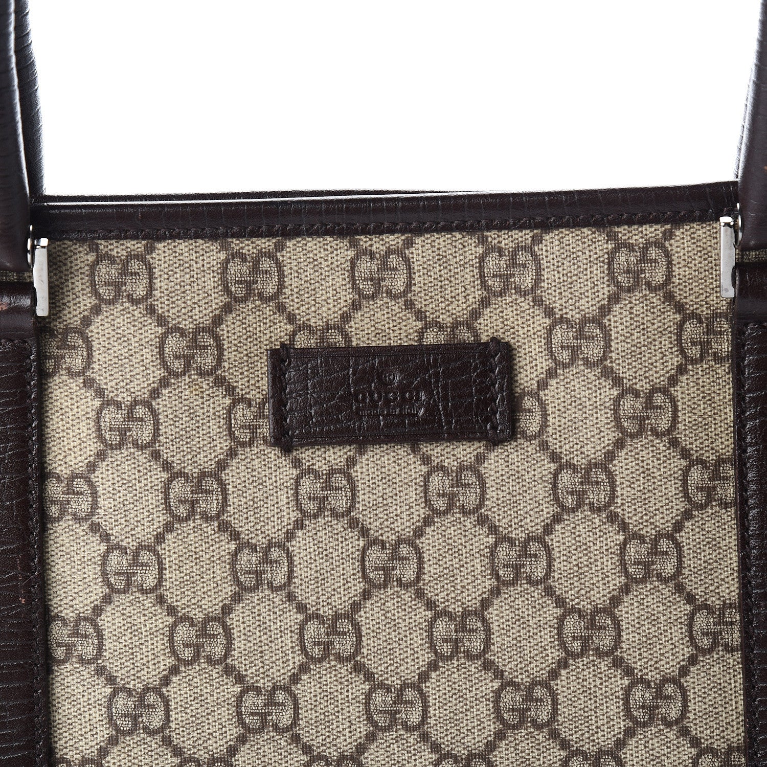 Gucci GG Plus Monogram Medium Joy Tote Dark Brown 9 of 9