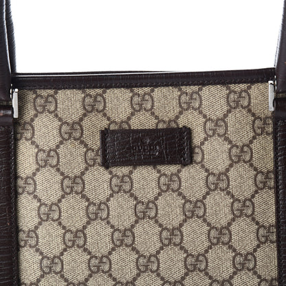 Gucci GG Plus Monogram Medium Joy Tote Dark Brown 9 of 9