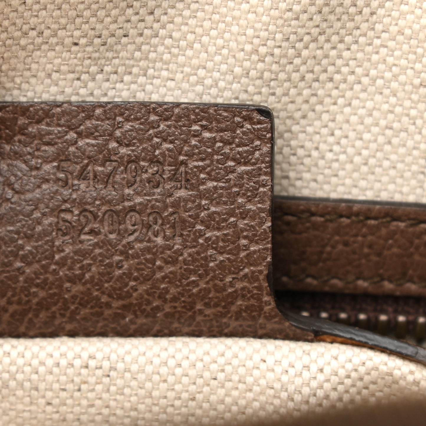 GG Supreme Monogram Web Medium Ophidia Messenger Bag Brown