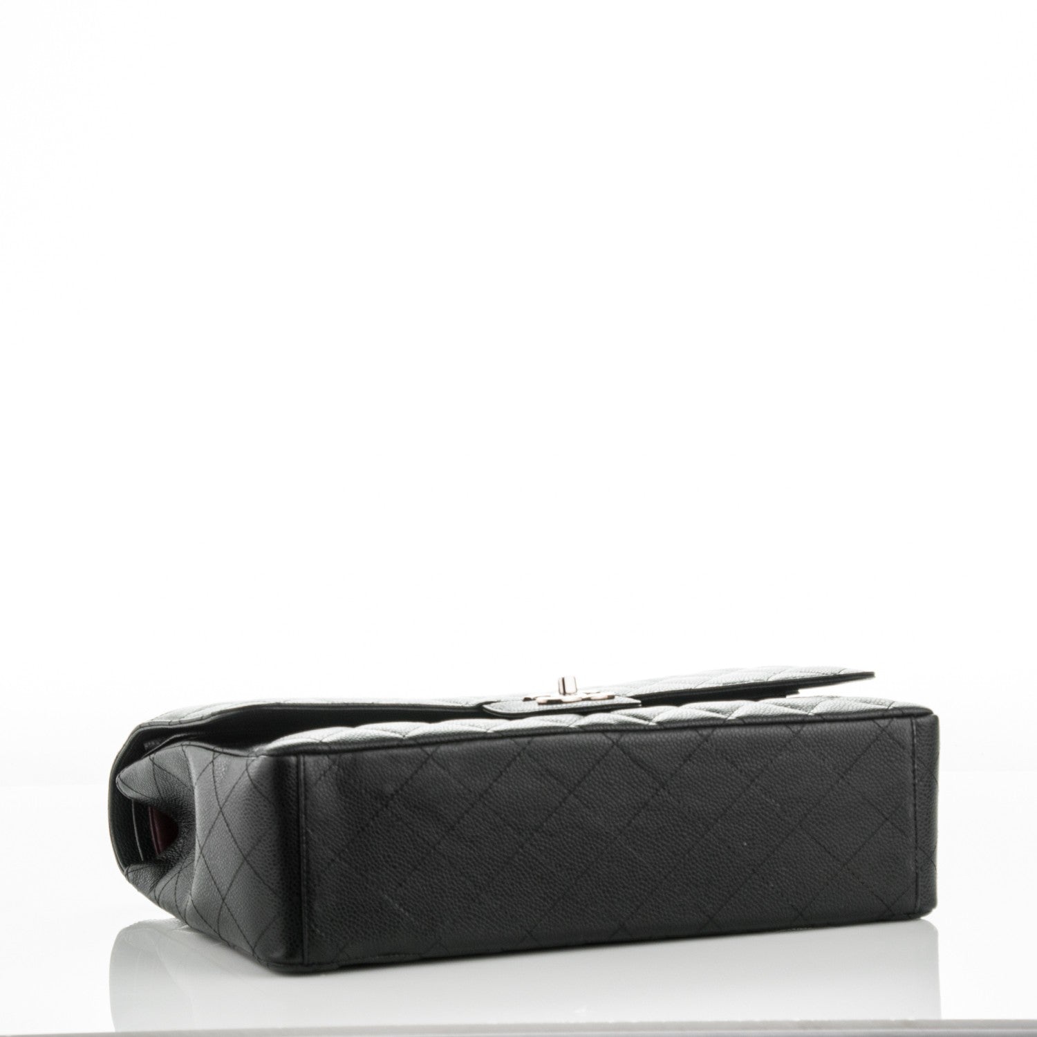 Chanel Caviar Quilted Maxi Double Flap Black 4 of 8