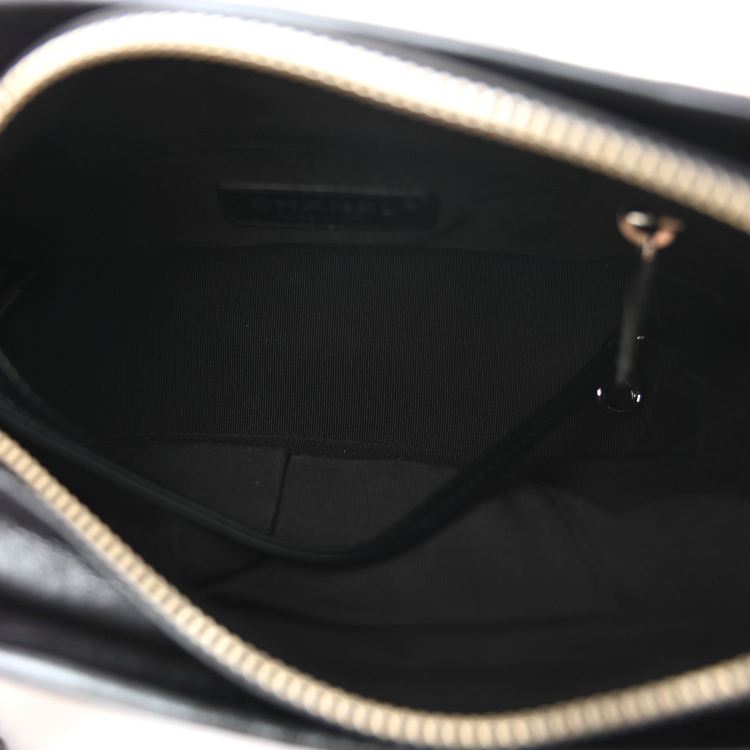 Chanel Iridescent Aged Calfskin Quilted Small Gabrielle Hobo Black 5 of 10