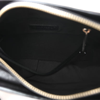 Chanel Iridescent Aged Calfskin Quilted Small Gabrielle Hobo Black 5 of 10