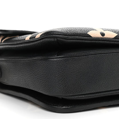 Louis Vuitton Empreinte Monogram Giant Pochette Metis Black Beige 9 of 12