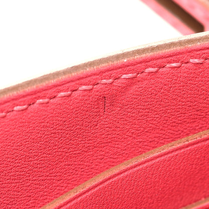 Hermes Tadelakt Kelly Longue Wallet Rose Lipstick 10 of 11