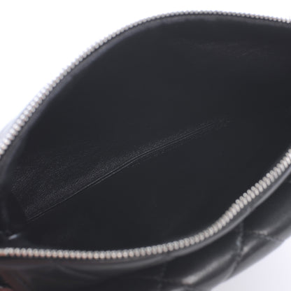 Chanel Lambskin Mineral Nights Flap Wristlet Black 11 of 11