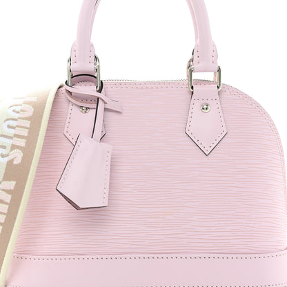 Louis Vuitton Epi Jacquard Alma BB Guimauve 7 of 9