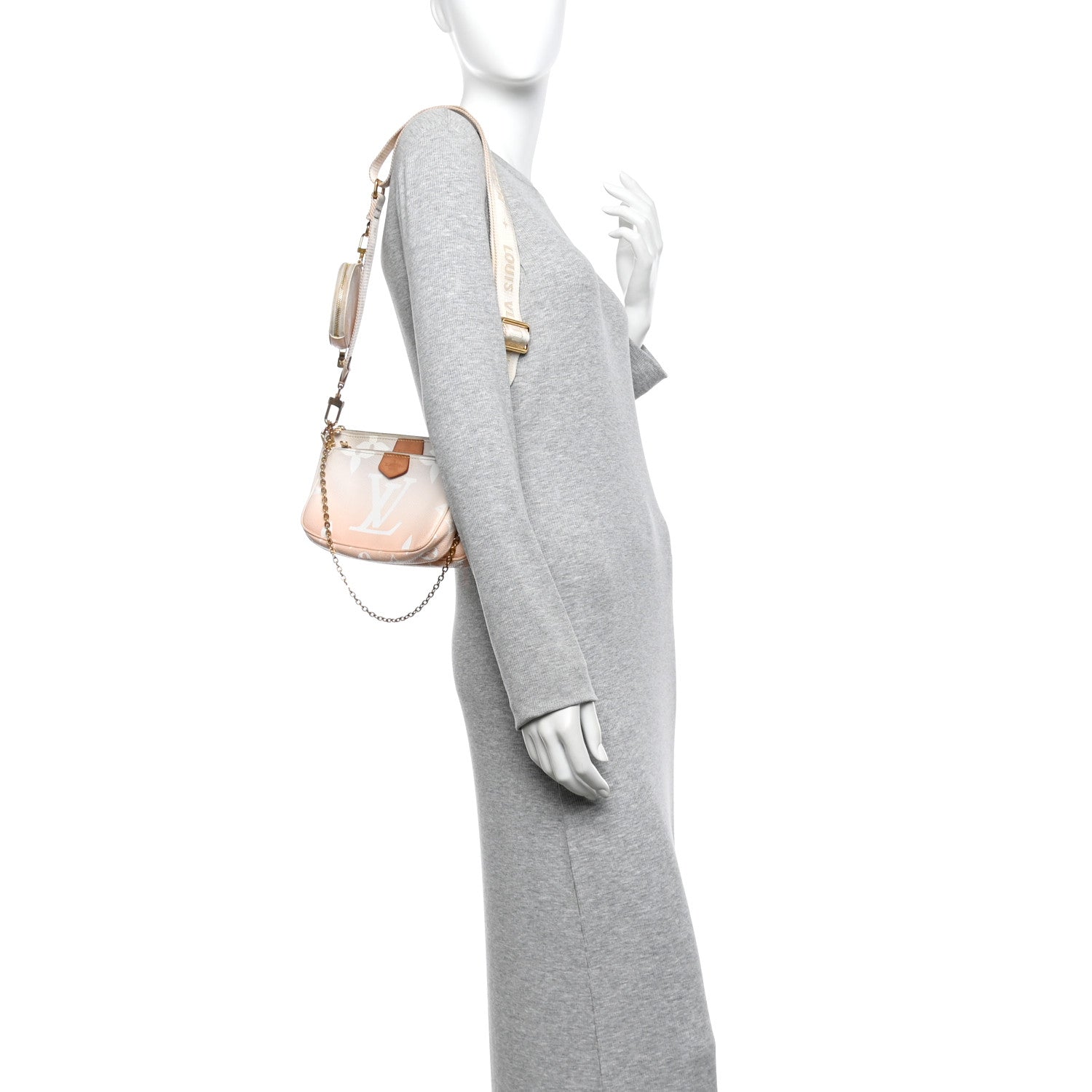 Louis Vuitton Monogram Giant By The Pool Multi Pochette Accessories Brume 2 of 13