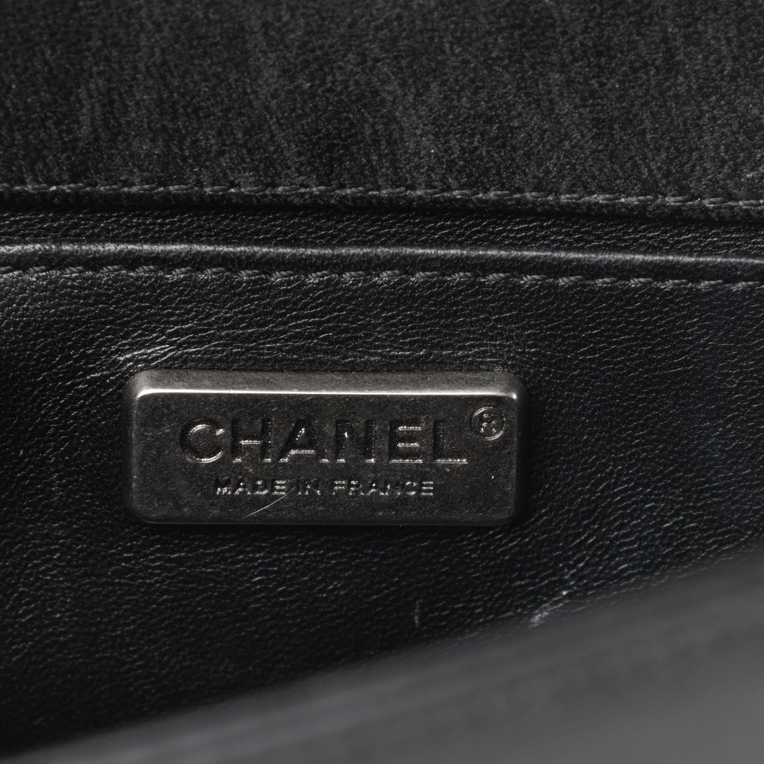 Chanel Galuchat Stingray Small Boy Flap Black 6 of 17
