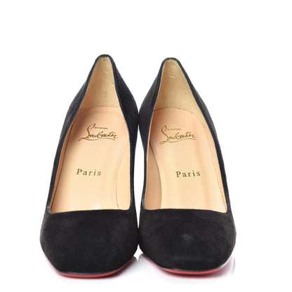 Christian Louboutin Veau Velours Viva 85 Pumps 36.5 Black 2 of 10