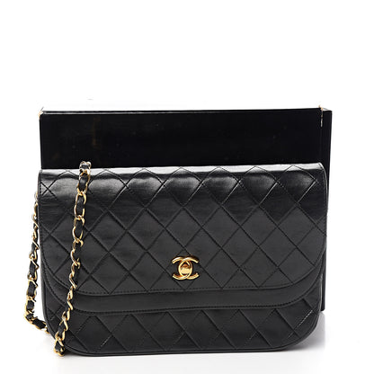 Chanel Lambskin Quilted Small Double Flap Black 11 of 11