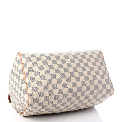 Louis Vuitton Damier Azur Speedy 30 4 of 9