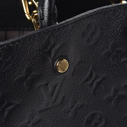 Louis Vuitton Empreinte Montaigne MM Black 11 of 19