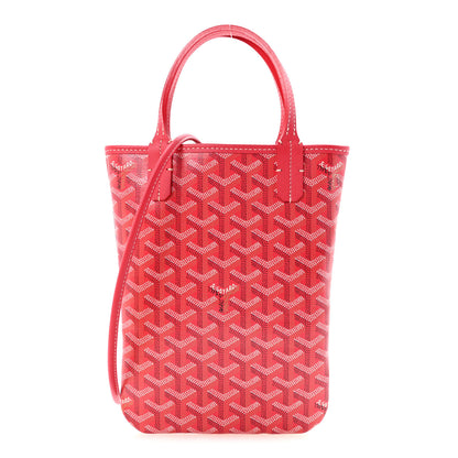 Goyard Goyardine Le Jardin Poitiers Tote PM Fuchsia 1 of 10