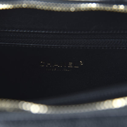 Chanel Caviar Quilted Medium CC Filigree Vanity Case Black 8 of 11