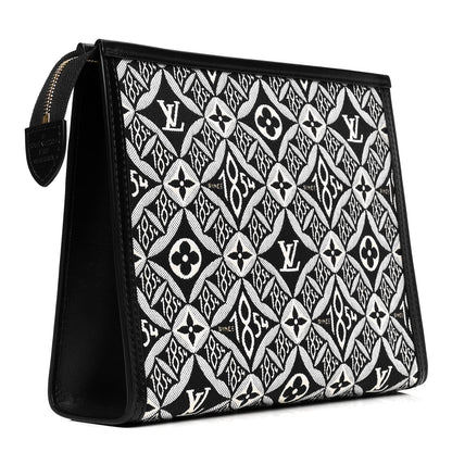 Louis Vuitton Jacquard Since 1854 Toiletry Pouch 26 Gray 2 of 4