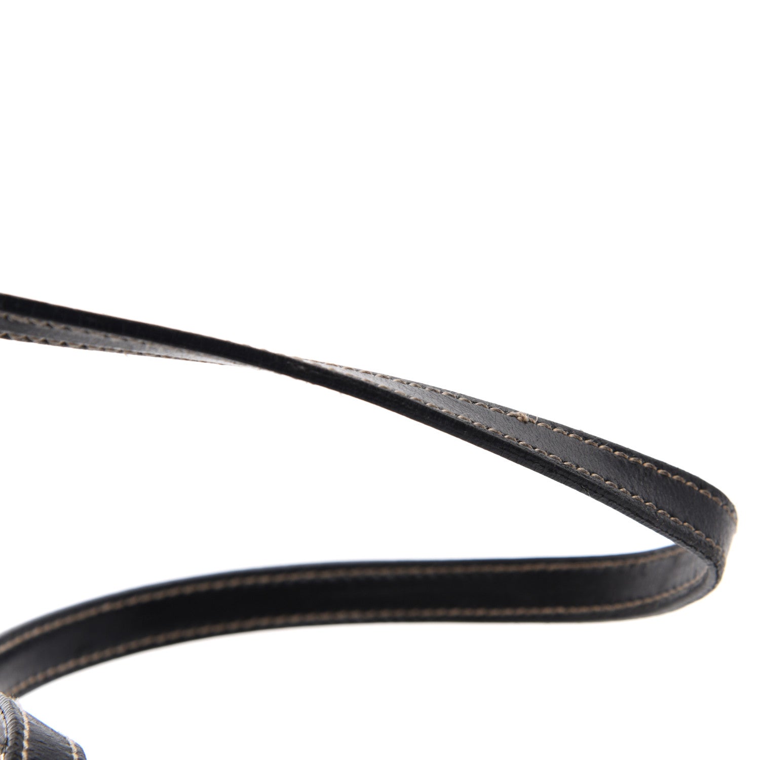 Prada Tessuto Nylon Caflskin Shopping Tote Black 8 of 14