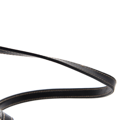 Prada Tessuto Nylon Caflskin Shopping Tote Black 8 of 14