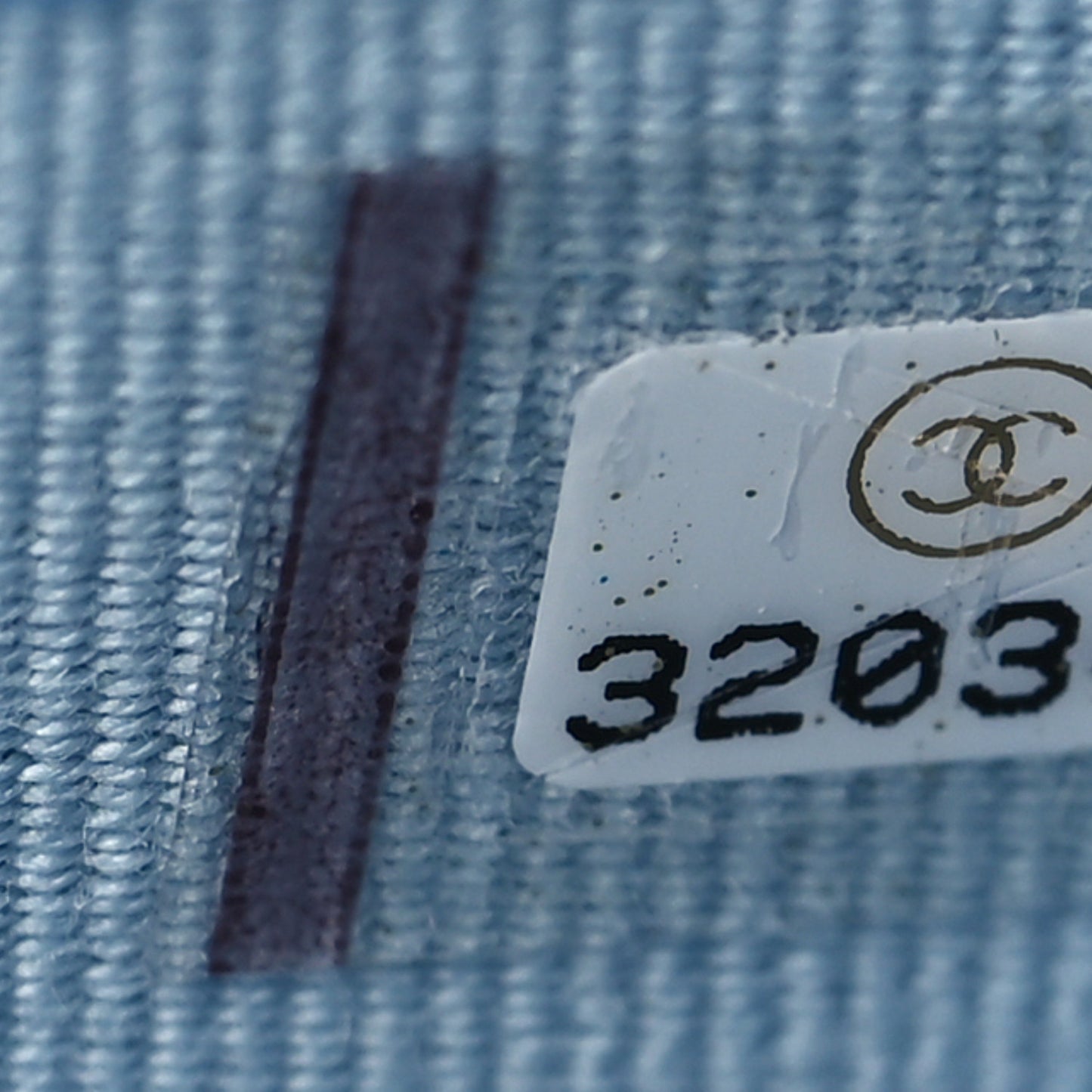 Lambskin Quilted Chanel 19 Vertical Zip Card Holder Wallet Light Blue