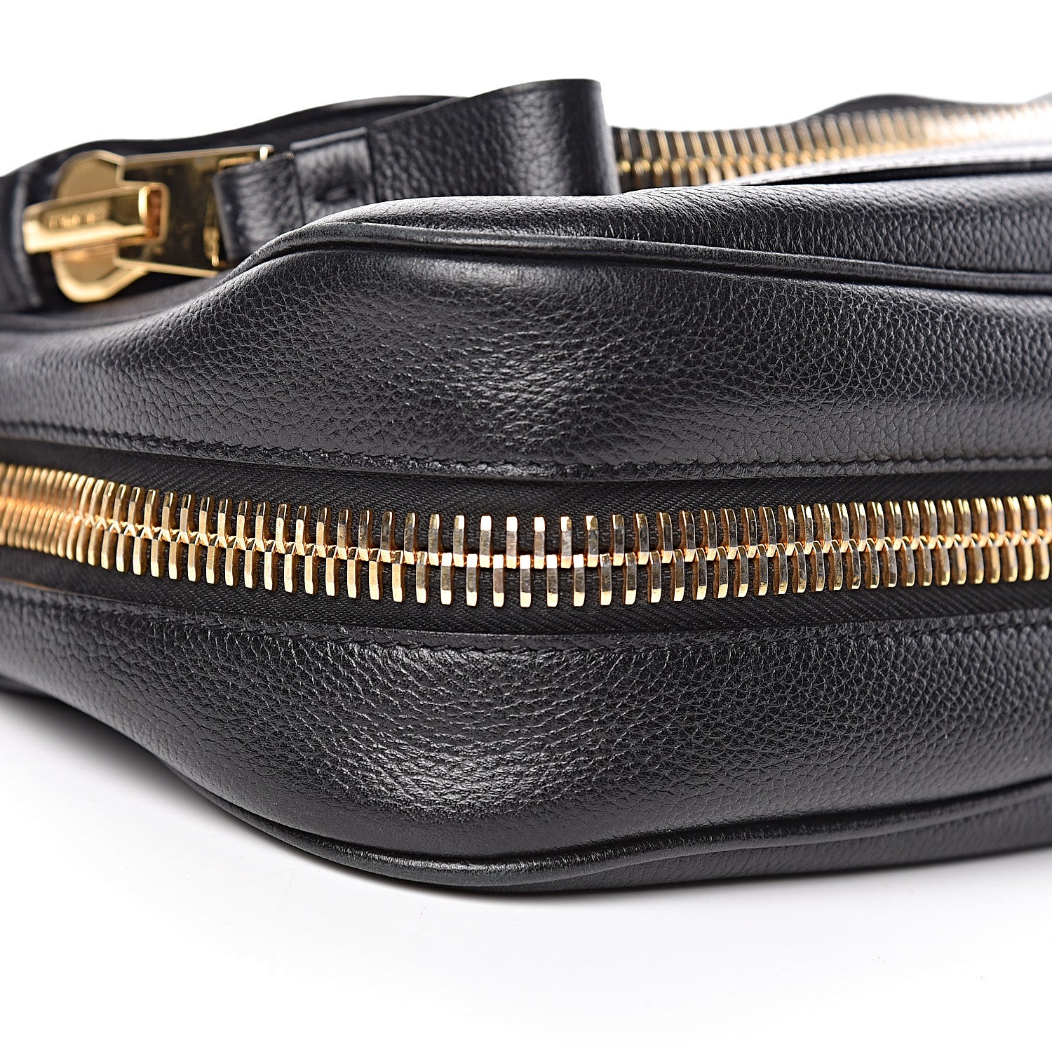 Tom Ford Grained Calfskin Medium Jennifer Crossbody Bag Black 16 of 18