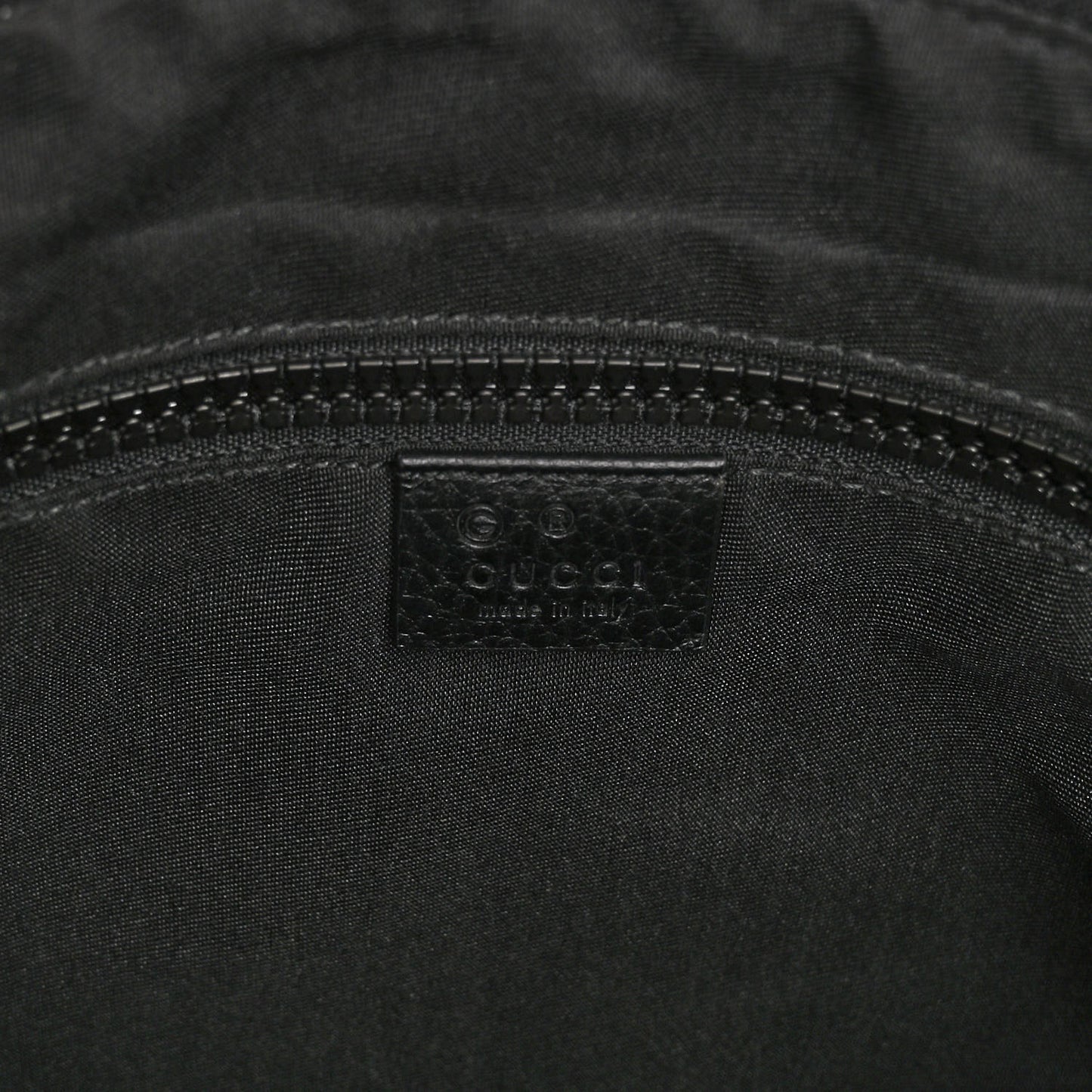 Nylon Monogram Medium Flat Messenger Bag Black