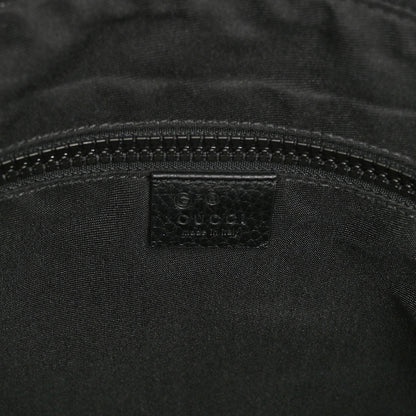 Gucci Nylon Monogram Medium Flat Messenger Bag Black 6 of 10