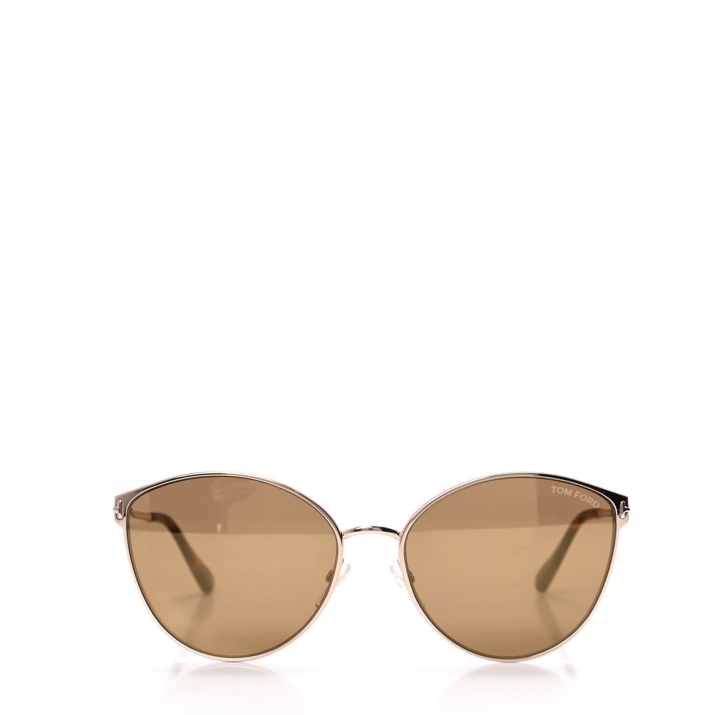 Metal Cat Eye Zeila Sunglasses TF654 Gold