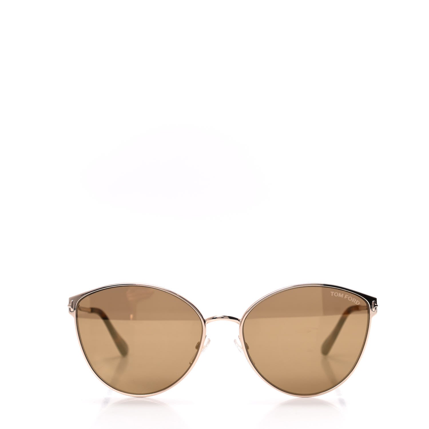 Tom Ford Metal Cat Eye Zeila Sunglasses TF654 Gold 2 of 8