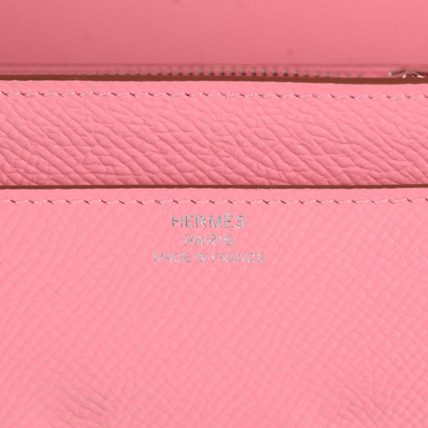 Hermes Epsom Constance Long Wallet Rose Confetti 5 of 9