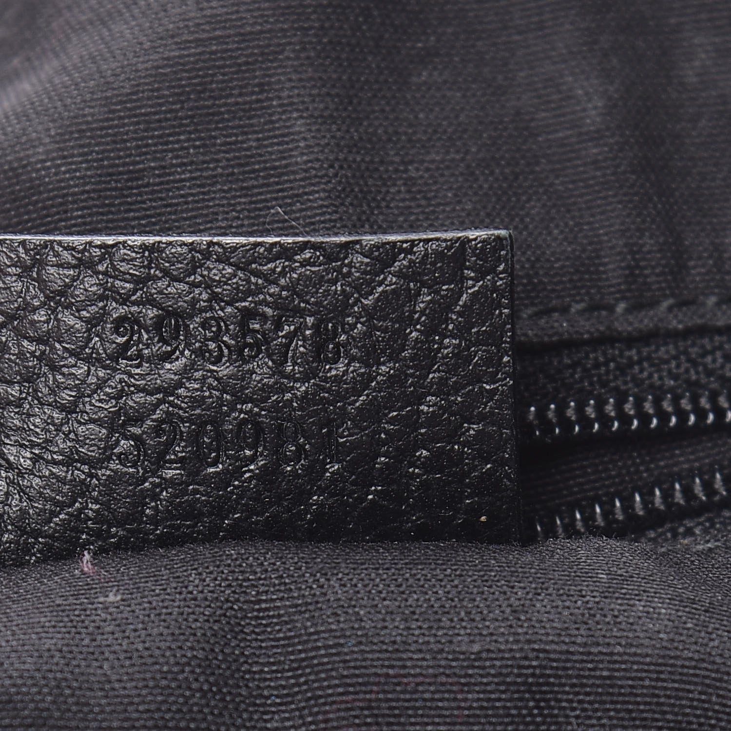 Gucci Nylon Monogram Medium Abbey Shoulder Bag Black 7 of 12