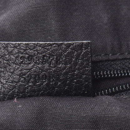 Gucci Nylon Monogram Medium Abbey Shoulder Bag Black 7 of 12