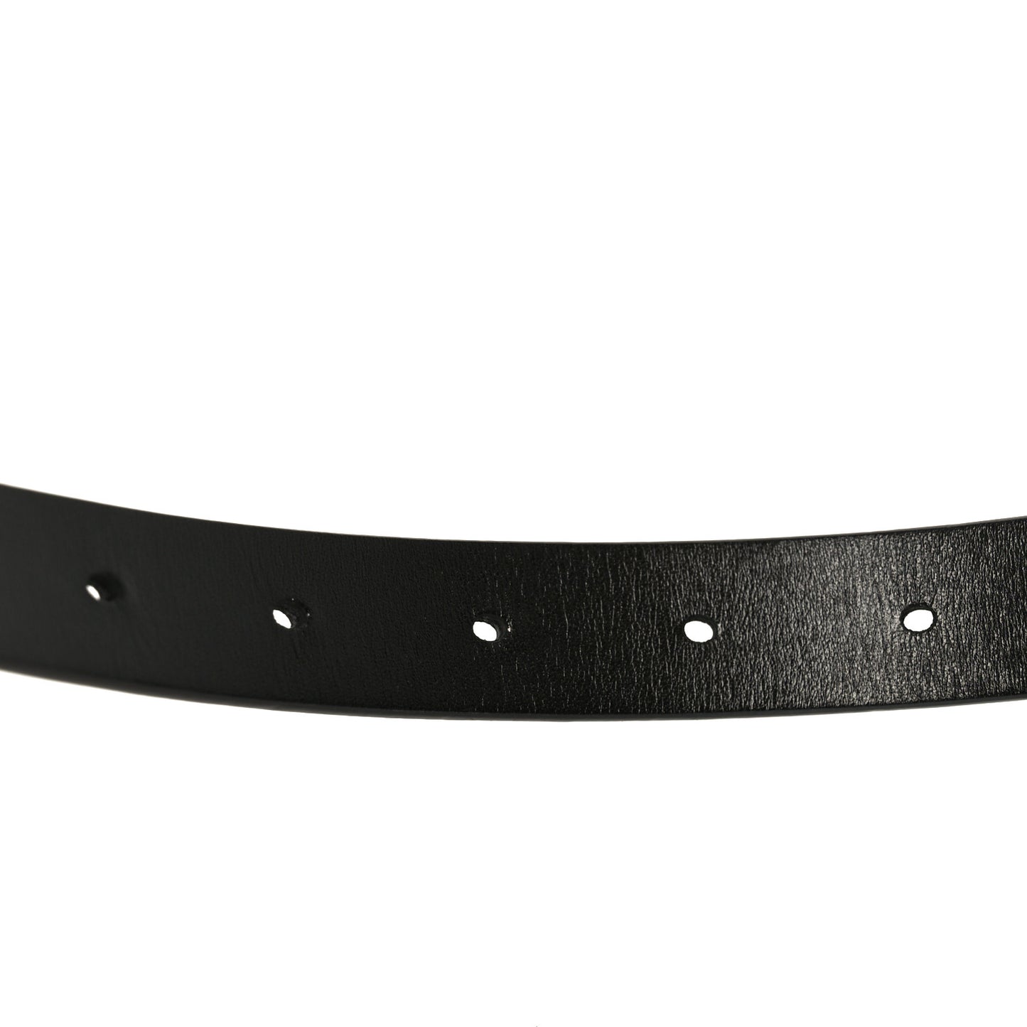 Calfskin Saddle Belt 90 Black