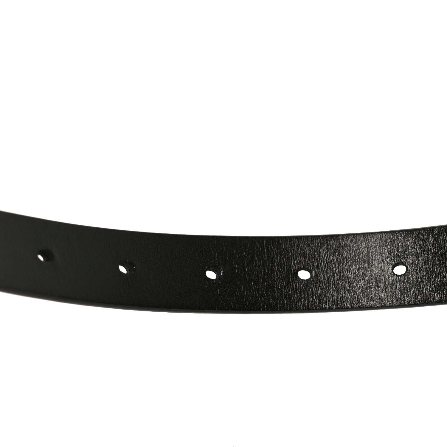 Christian Dior Calfskin Saddle Belt 90 Black 9 of 12