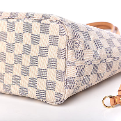 Louis Vuitton Damier Azur Neverfull PM 9 of 12