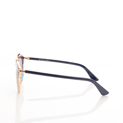 Christian Dior Mirrored So Real Sunglasses Rose Gold Blue 2 of 6