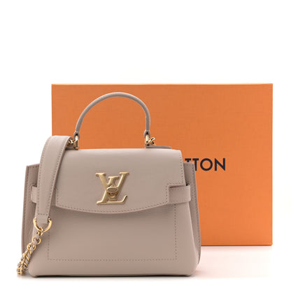Louis Vuitton Soft Calfskin Mini Lockme Ever Greige 10 of 10
