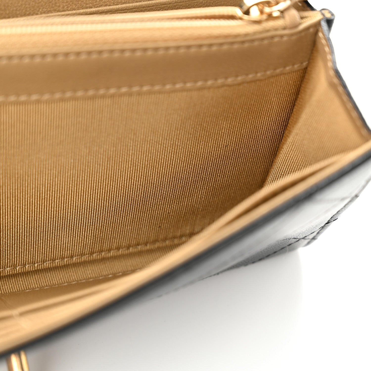 Chanel Lambskin Quilted Chic Pearls Clutch With Chain Black 11 of 13